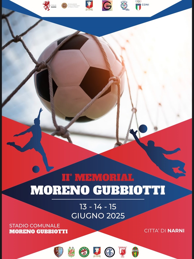 immagine notizia (PTN) Narni, da domani a domenica il secondo Memorial Gubbiotti di calcio